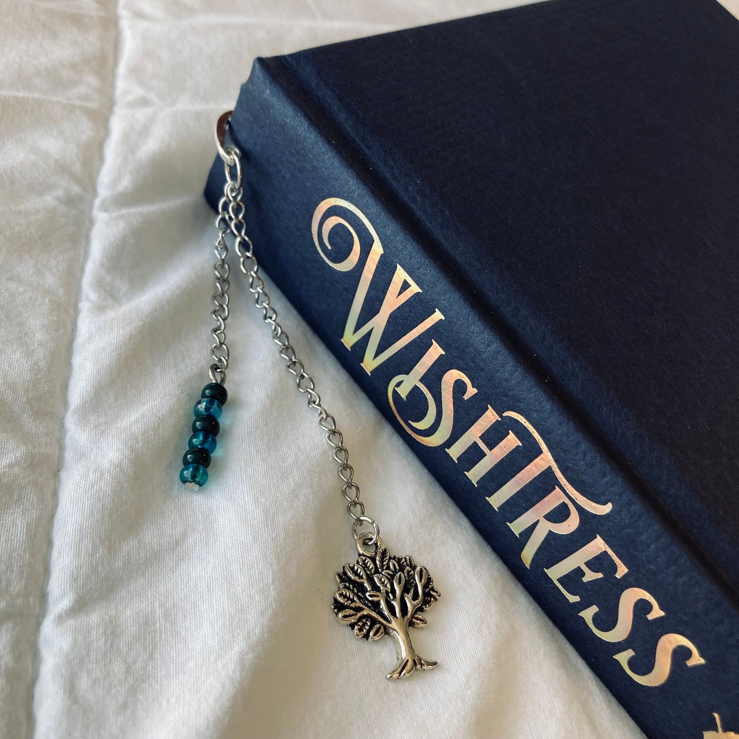 Cottagecore Charm Bookmark with Bumblebees, Trees, & More