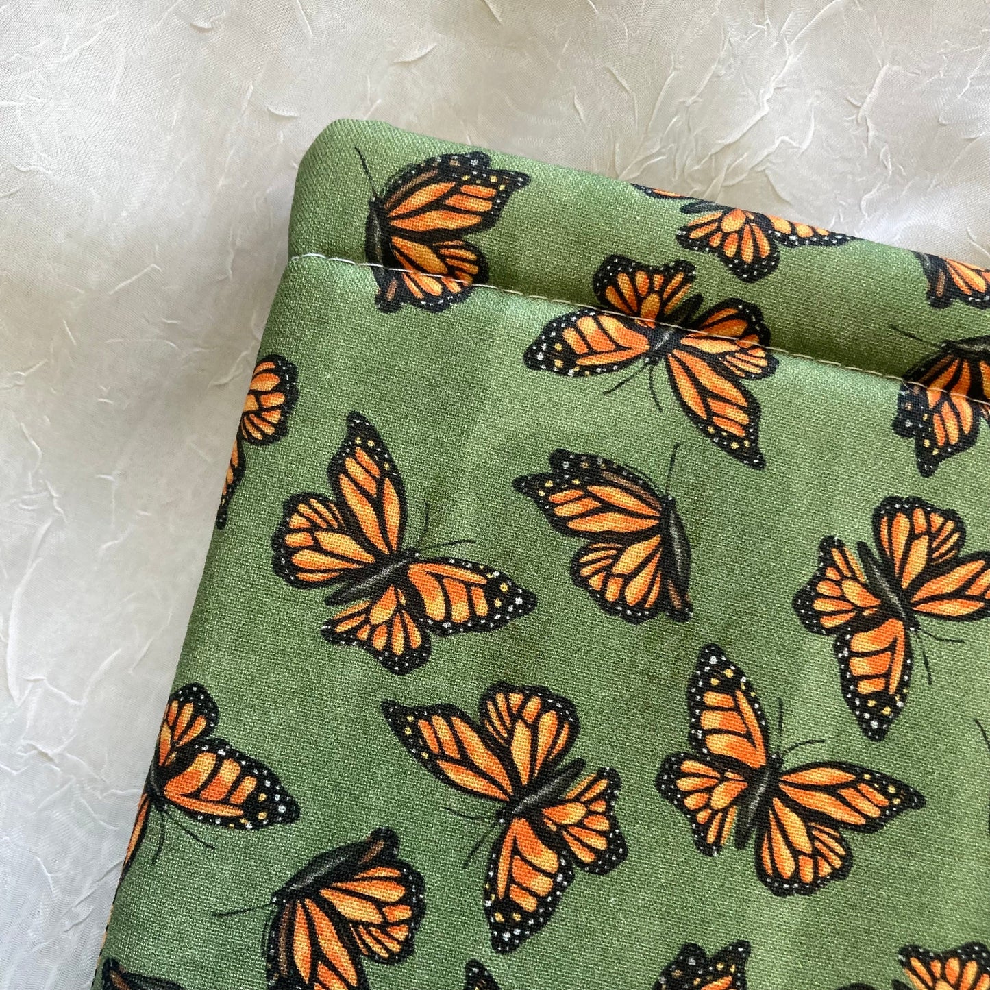 Monarch Butterfly Padded Book Sleeve in Multiple Sizes + Kindle Paperwhite